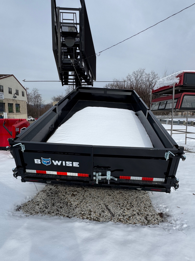 New 2026 BWISE DT714LP-LE-14 Dump Trailer