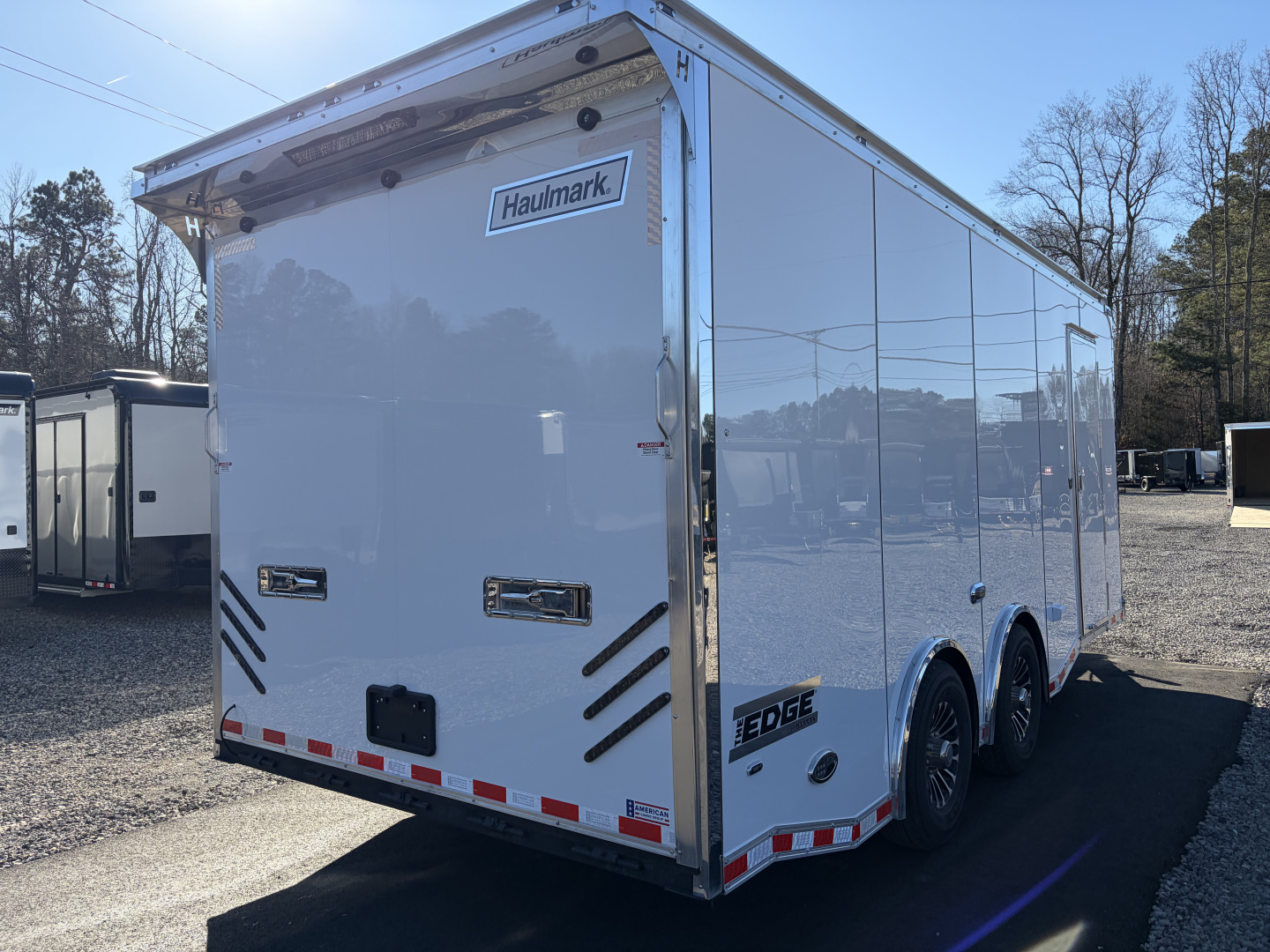 New 2026 Haulmark 20 EDGE Enclosed Race Trailer, Sportsman Package, Polycor Interior & Exterior, Insulated, Race Interior