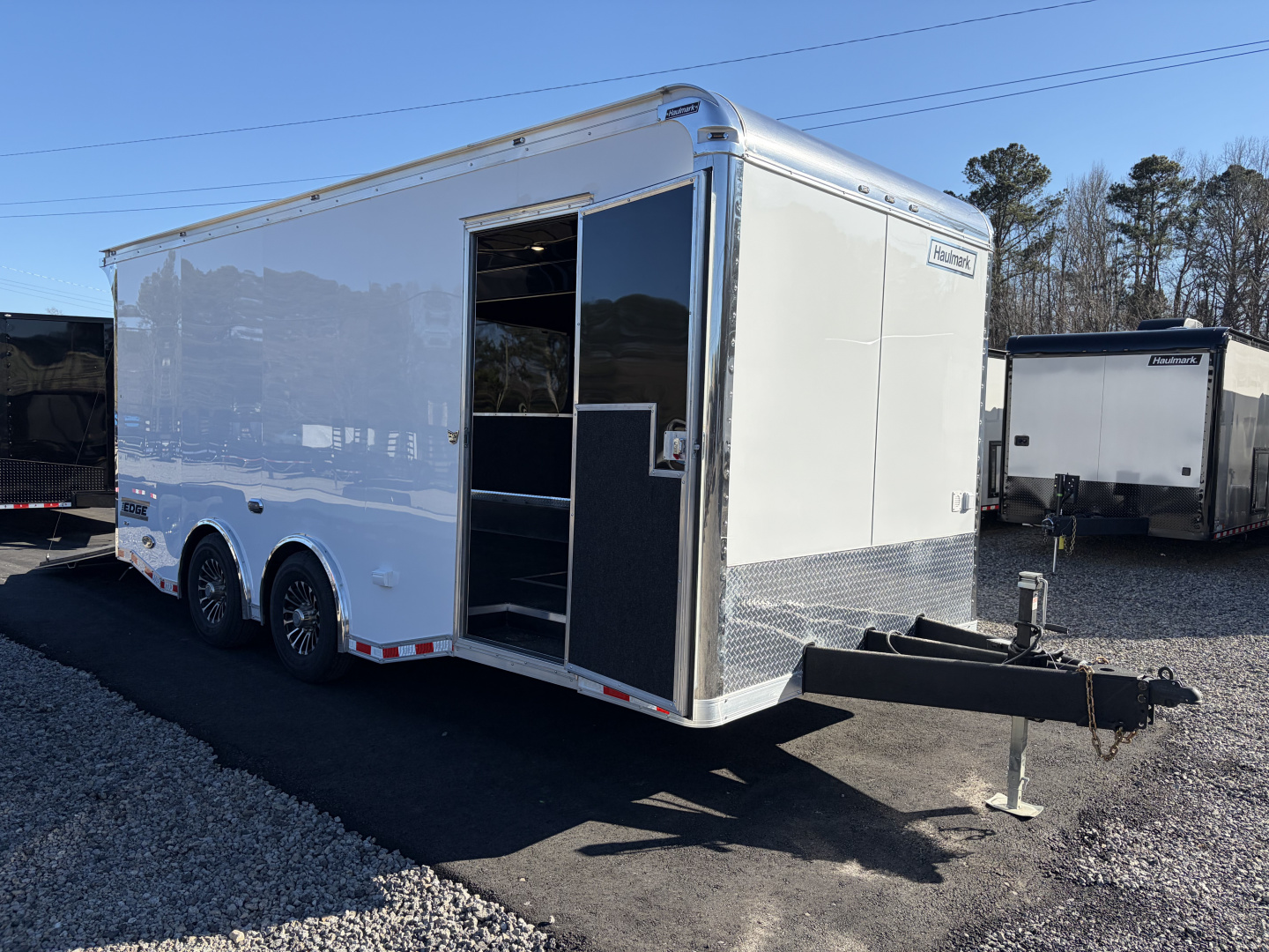New 2026 Haulmark 20 EDGE Enclosed Race Trailer, Sportsman Package, Polycor Interior & Exterior, Insulated, Race Interior