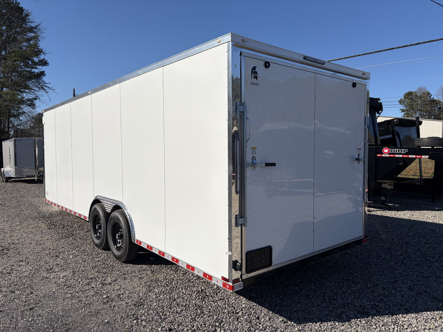 New 2026 Spartan 8.5x24 Enclosed Trailer, PRO SERIES - Big Package - 14K GVWR, 7' Interior Height