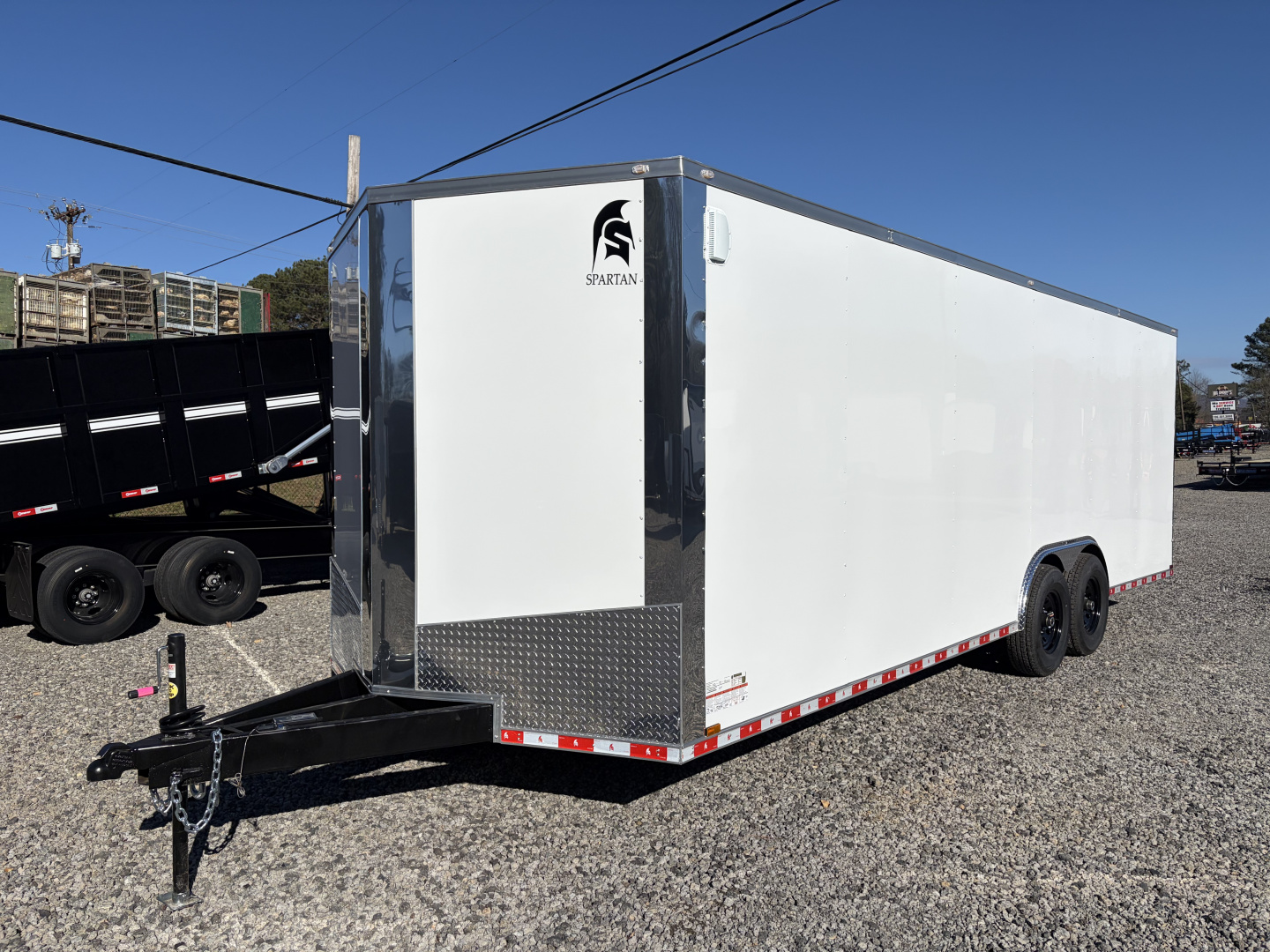 New 2026 Spartan 8.5x24 Enclosed Trailer, PRO SERIES - Big Package - 14K GVWR, 7' Interior Height