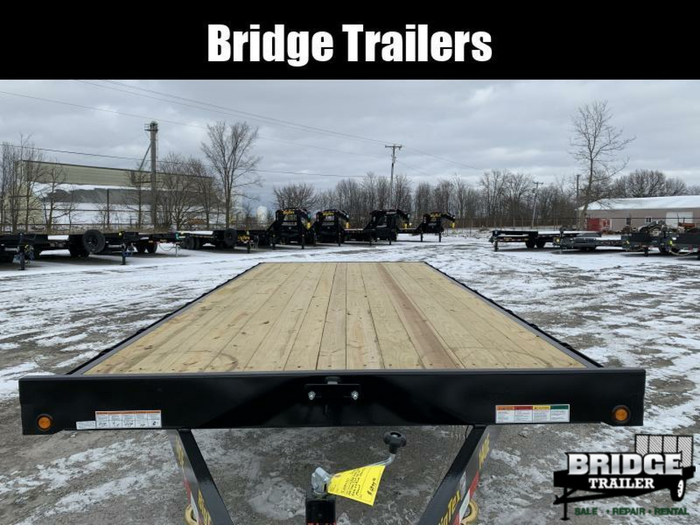 New 2026 Big Tex Trailers 14OE-20STA-S8BK (20' X 102") 14K Deckover Trailer