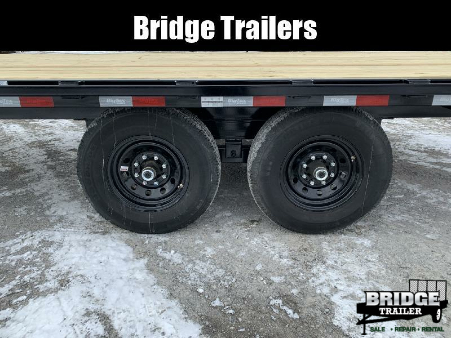 New 2026 Big Tex Trailers 14OE-20STA-S8BK (20' X 102") 14K Deckover Trailer