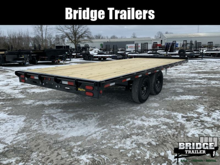 New 2026 Big Tex Trailers 14OE-20STA-S8BK (20' X 102") 14K Deckover Trailer