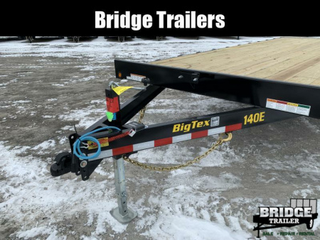 New 2026 Big Tex Trailers 14OE-20STA-S8BK (20' X 102") 14K Deckover Trailer
