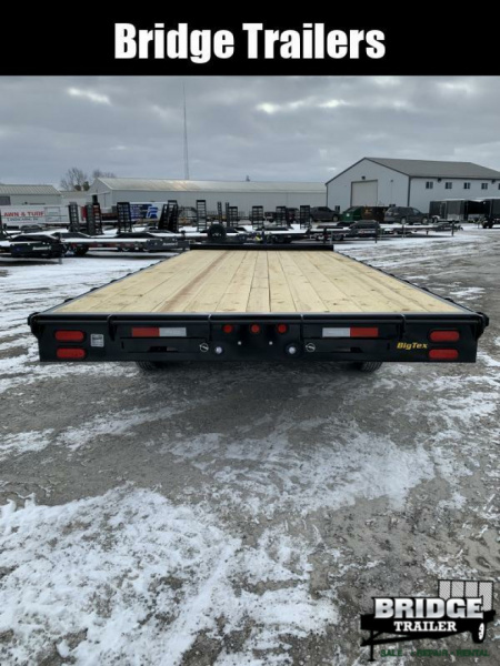 New 2026 Big Tex Trailers 14OE-20STA-S8BK (20' X 102") 14K Deckover Trailer