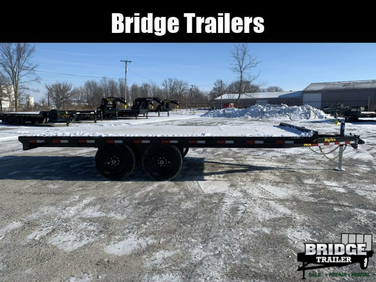New 2026 Big Tex Trailers 14OE-18STA-S (18' x 102") 14K Deck over Equipment Trailer