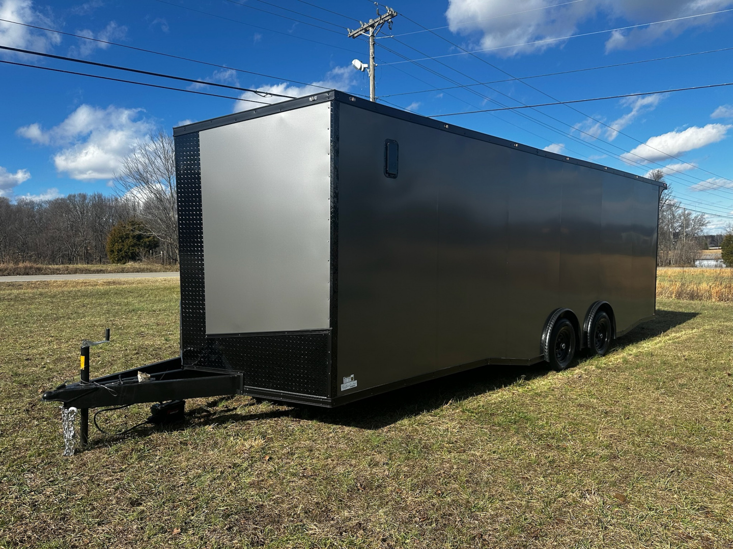 New 2026 Luxe 8.5x24 Car Hauler-5200LB Torsion Axle-Enclosed Car Hauler