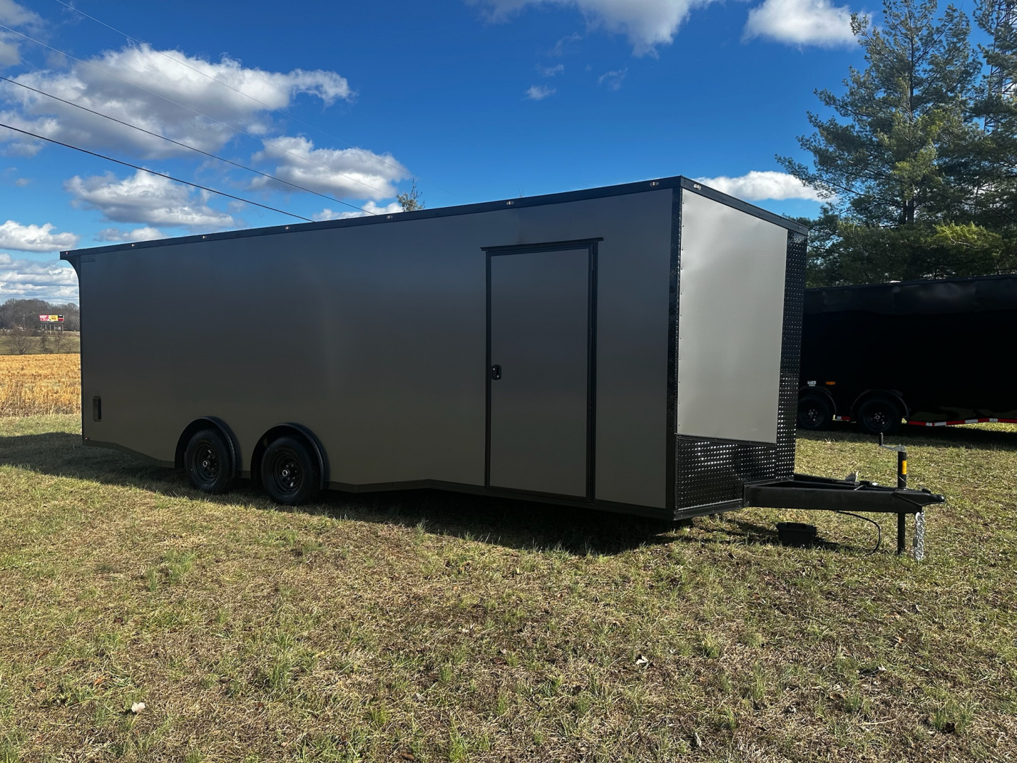 New 2026 Luxe 8.5x24 Car Hauler-5200LB Torsion Axle-Enclosed Car Hauler