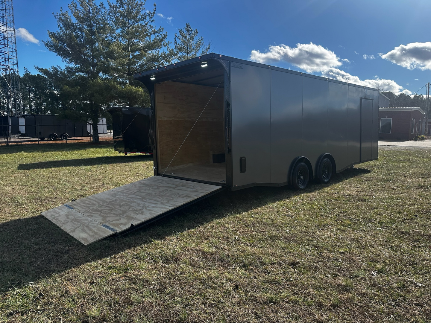 New 2026 Luxe 8.5x24 Car Hauler-5200LB Torsion Axle-Enclosed Car Hauler