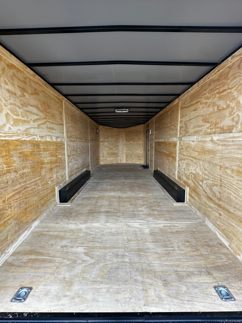 New 2026 Luxe 8.5x24 Car Hauler-5200LB Torsion Axle-Enclosed Car Hauler