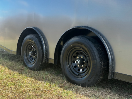 New 2026 Luxe 8.5x24 Car Hauler-5200LB Torsion Axle-Enclosed Car Hauler