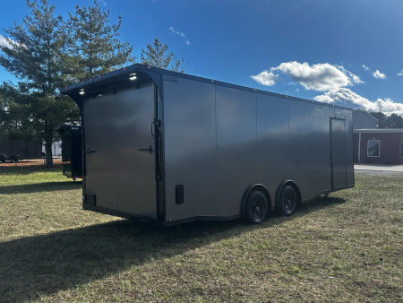 New 2026 Luxe 8.5x24 Car Hauler-5200LB Torsion Axle-Enclosed Car Hauler