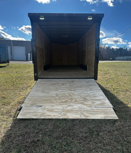 New 2026 Luxe 8.5x24 Car Hauler-5200LB Torsion Axle-Enclosed Car Hauler