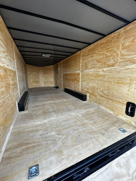 New 2026 Luxe 8.5x24 Car Hauler-5200LB Torsion Axle-Enclosed Car Hauler