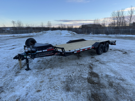 New 2026 Horizon Trailers EHZ 102''X 20' EQUIPMENT HAULER W/MAX RAMPS 14000LB GVWR Equipment Trailer