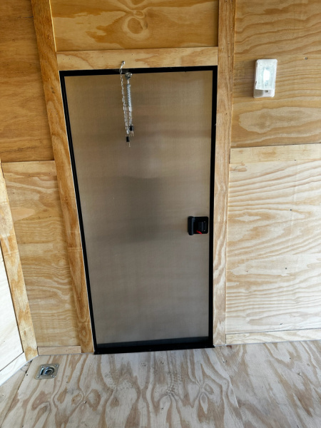 New 2026 Luxe 7x16 Enclosed Trailer- 3500LB Tandem Axle -Black Poly-Blackout