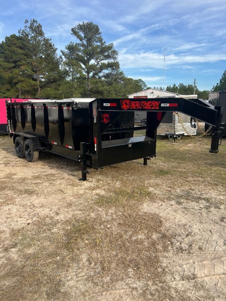 New 2026 Southern Utility 7x16 TA Dump Trailer