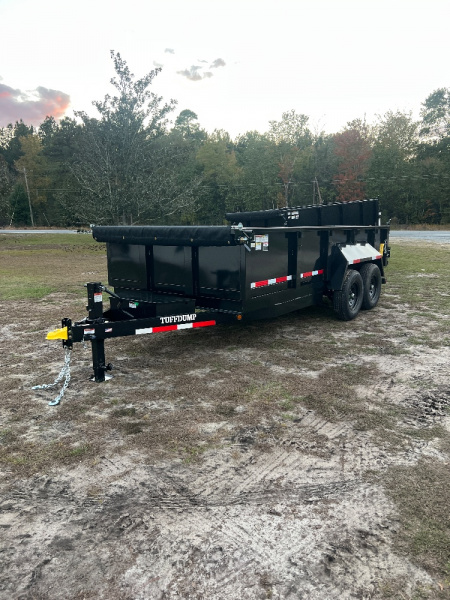New 2025 TUFFDUMP 7x16 TA Dump Trailer