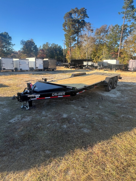New 2026 Caliber Trailer Mfg 7x20 TA Equipment Trailer