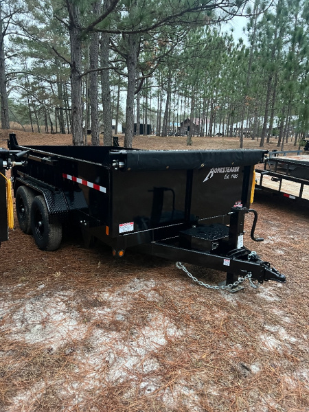 New 2026 Homesteader Trailer 7x12 HX Dump Trailer