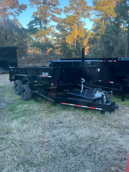 New 2026 Caliber Trailer Mfg 7x16 TA Dump Trailer