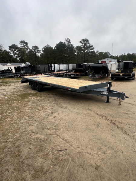New 2026 GPS Trailers 8x25 TA Deckover Trailer