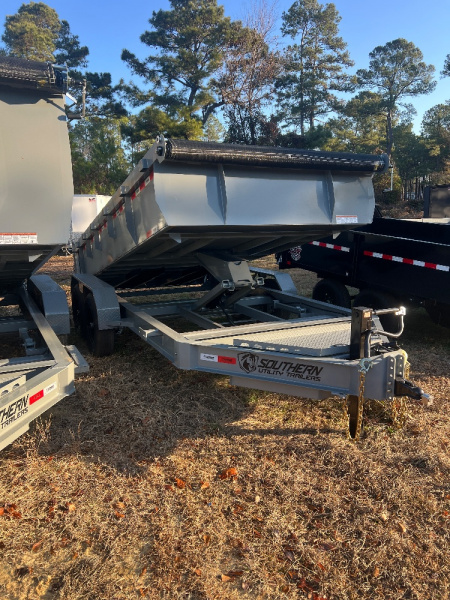 New 2026 Southern Utility 7x14 TA Dump Trailer