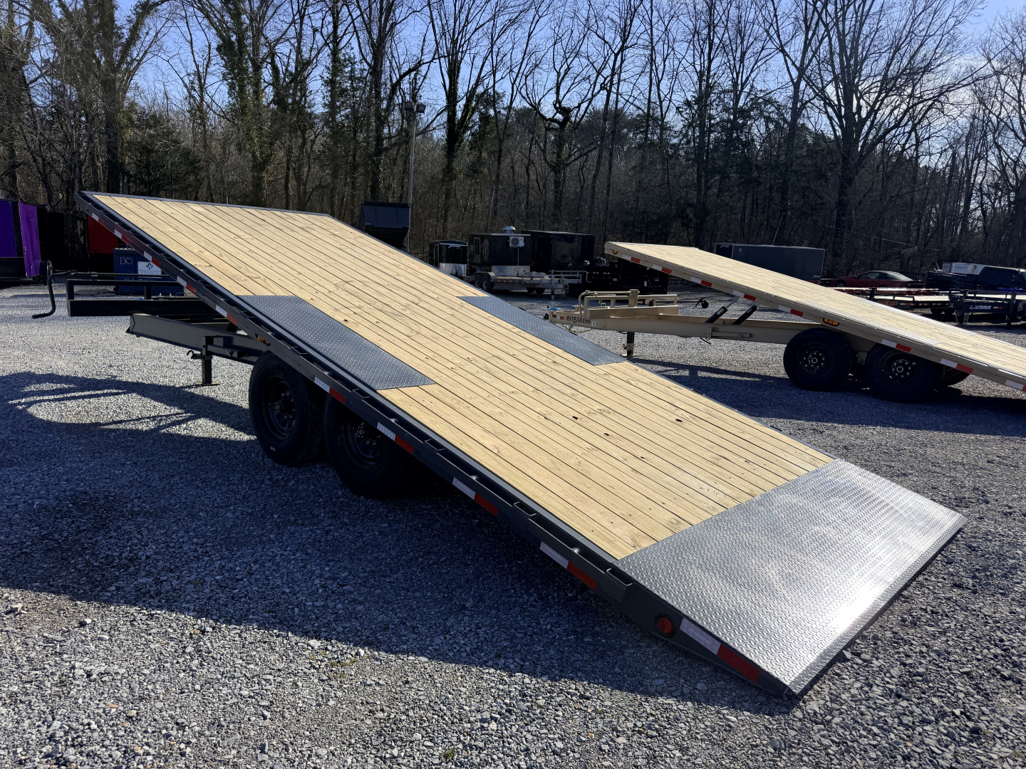 New 2026 PJ Trailers 102X22 DECK-OVER 22’ TILT 16K GVWR Tilt Trailer
