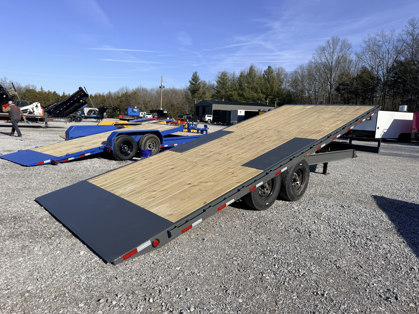 New 2026 PJ Trailers 102X22 DECK-OVER 22’ TILT 16K GVWR Tilt Trailer