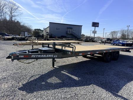 New 2026 PJ Trailers 102X22 DECK-OVER 22’ TILT 16K GVWR Tilt Trailer