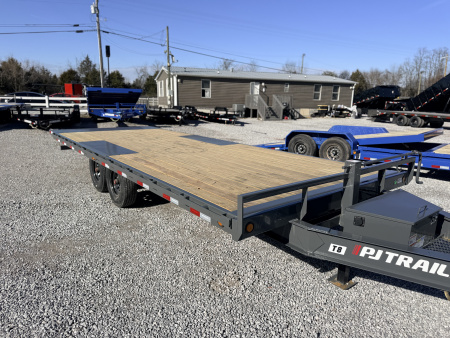 New 2026 PJ Trailers 102X22 DECK-OVER 22’ TILT 16K GVWR Tilt Trailer