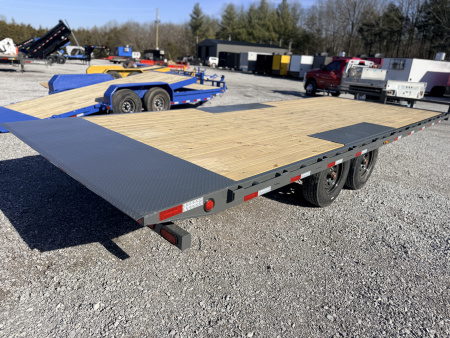 New 2026 PJ Trailers 102X22 DECK-OVER 22’ TILT 16K GVWR Tilt Trailer