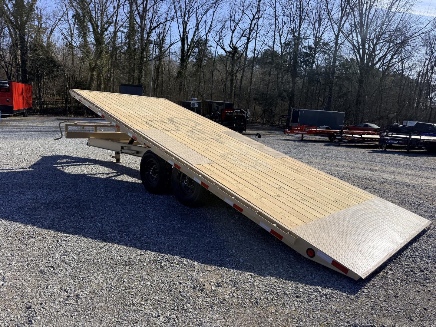 New 2026 PJ Trailers 102X22 DECK-OVER 22’ TILT 14K GVWR Equipment Trailer