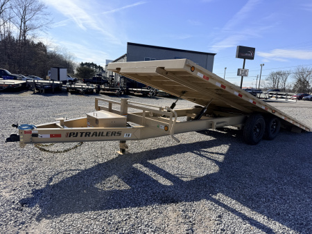 New 2026 PJ Trailers 102X22 DECK-OVER 22’ TILT 14K GVWR Equipment Trailer