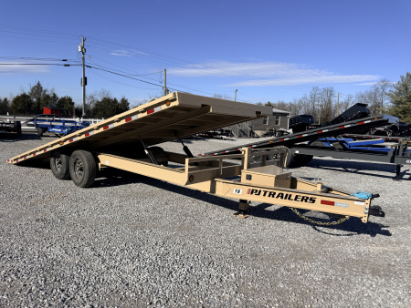 New 2026 PJ Trailers 102X22 DECK-OVER 22’ TILT 14K GVWR Equipment Trailer