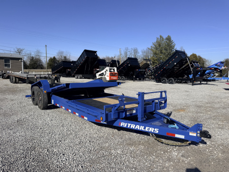 New 2026 PJ Trailers 7X22 GRAVITY TILT 16K GVWR Equipment Trailer
