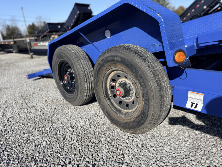 New 2026 PJ Trailers 7X22 GRAVITY TILT 16K GVWR Equipment Trailer