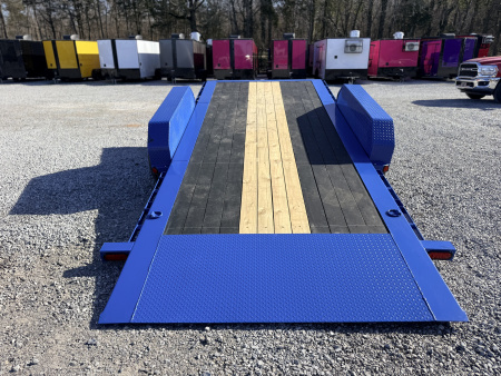 New 2026 PJ Trailers 7X22 GRAVITY TILT 16K GVWR Equipment Trailer
