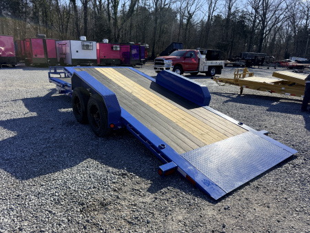 New 2026 PJ Trailers 7X22 GRAVITY TILT 16K GVWR Equipment Trailer