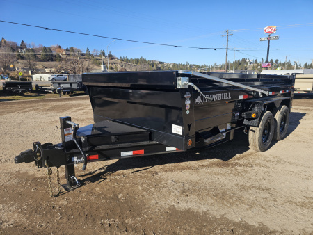 New 2026 Iron Bull 7x14 15k Dump Trailer w/Pro Tarp