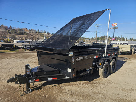New 2026 Iron Bull 7x14 15k Dump Trailer w/Pro Tarp