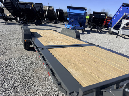 New 2026 PJ Trailers 7X22 GRAVITY TILT 16K GVWR Equipment Trailer