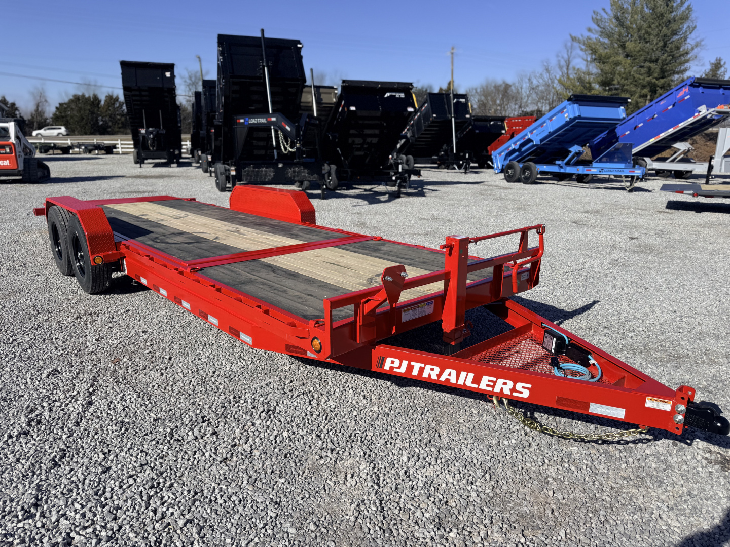 New 2026 PJ Trailers 7X22 GRAVITY TILT 14K GVWR Equipment Trailer