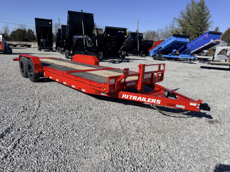 New 2026 PJ Trailers 7X22 GRAVITY TILT 14K GVWR Equipment Trailer