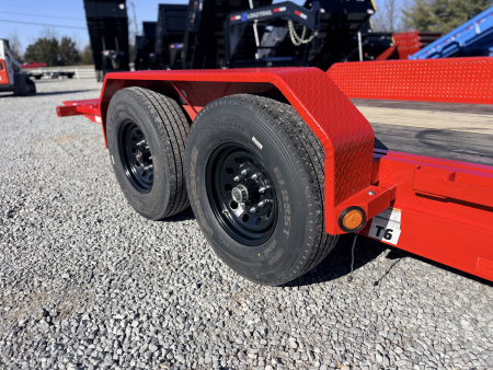 New 2026 PJ Trailers 7X22 GRAVITY TILT 14K GVWR Equipment Trailer