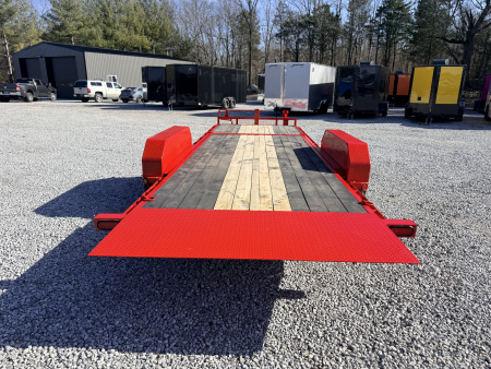 New 2026 PJ Trailers 7X22 GRAVITY TILT 14K GVWR Equipment Trailer