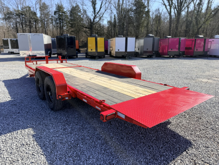 New 2026 PJ Trailers 7X22 GRAVITY TILT 14K GVWR Equipment Trailer