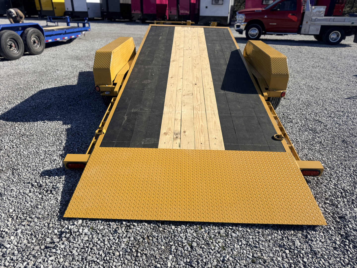 New 2026 PJ Trailers 7X20 GRAVITY TILT 14K GVWR Equipment Trailer