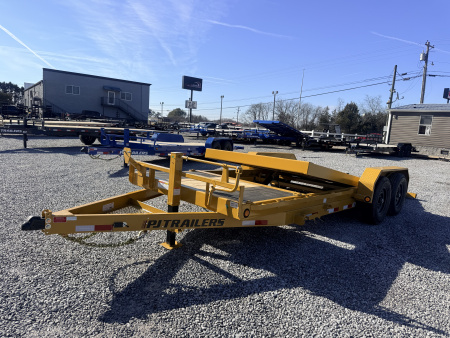 New 2026 PJ Trailers 7X20 GRAVITY TILT 14K GVWR Equipment Trailer